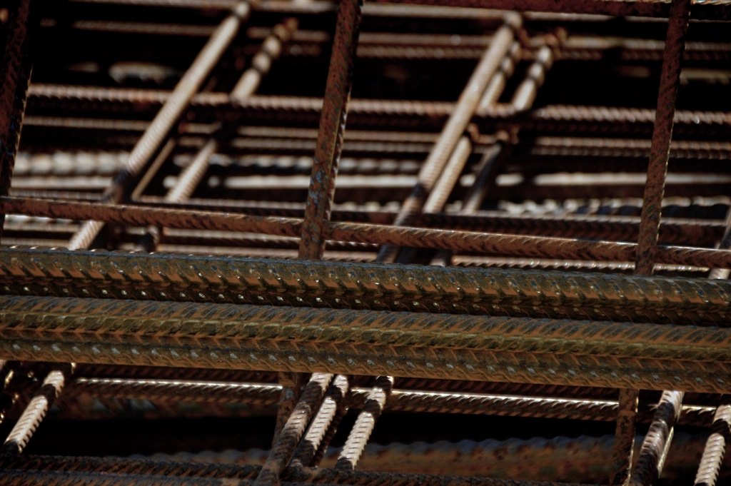 Steel rods